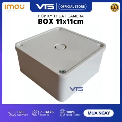 Hộp Bảo Vệ Nguồn Camera Chống Mưa Nắng 11x11 - Chất Liệu Nhựa PVC Chống Cháy - VTS Việt Nam