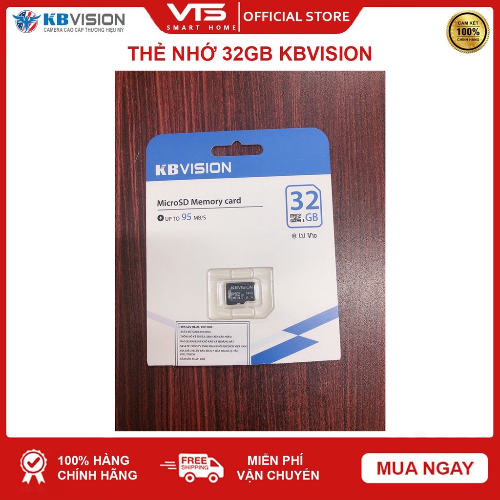 Thẻ Nhớ KABEVISION 32GB/64GB/128GB MicroSD Ultra Class 10, Chuyên Dụng Cho Camera - VTS Việt Nam 8
