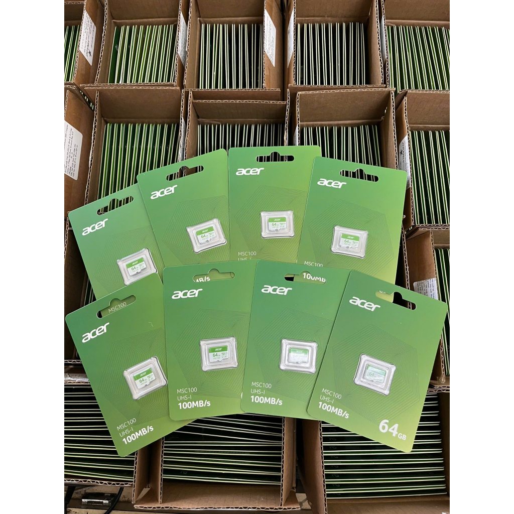 Thẻ Nhớ Micro SD ACER 32GB/64GB/128GB MSC100 UHS-I U3 V30 A1 – 100MB/s Chuyên Dùng Camera 7