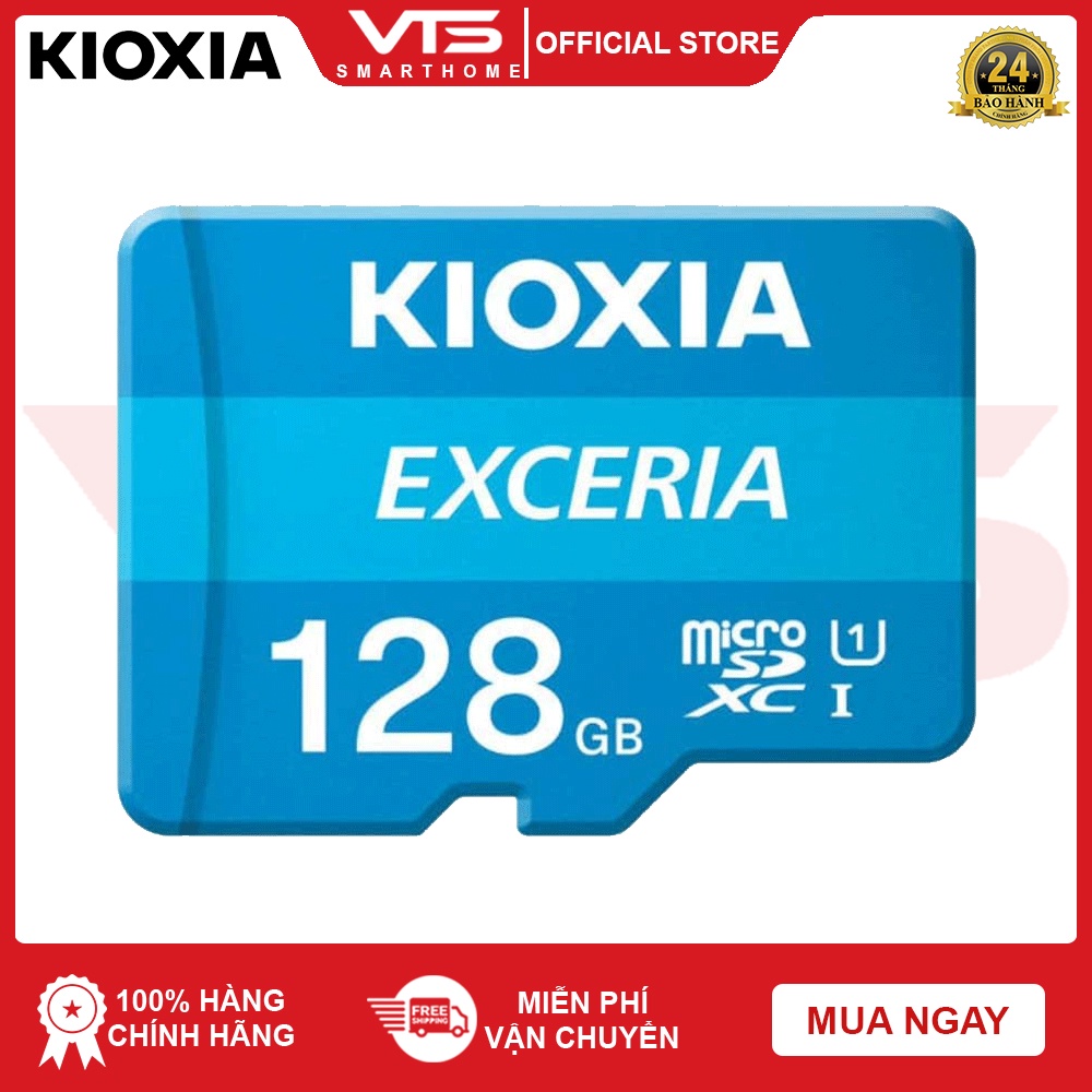 Thẻ Nhớ Micro SD KIOXIA 32GB/64GB/128GB Exceria, Tốc Độ Cao, Hàng Chính Hãng - VTS Việt Nam 3