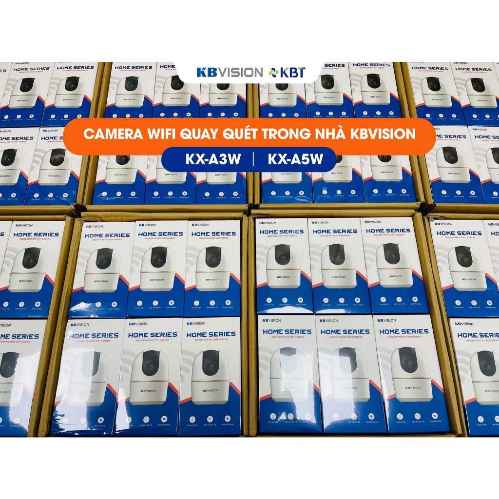 Camera Wifi KBVISION A3W 3MP/A5W 5MP - Xoay 360 Độ, Đàm Thoại 2 Chiều, Theo Dõi Chuyển Động 10