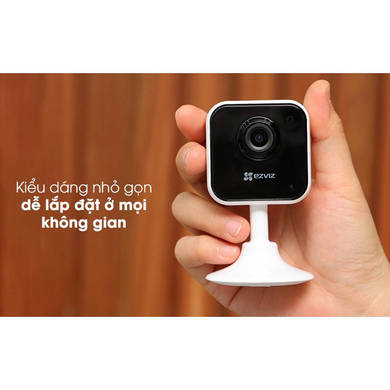 Camera Wifi EZVIZ H1C 2MP, Full HD 1080P, Góc Rộng 108 Độ, Đàm Thoại 2 Chiều, Báo Động 8
