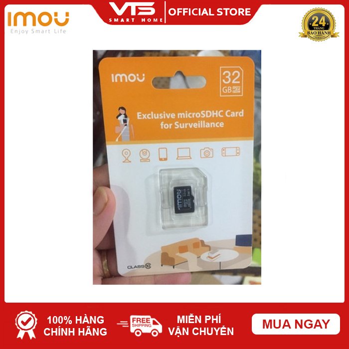 Thẻ Nhớ Micro SD 32GB/64GB/128GB IMOU, Lưu Trữ Cho Camera - Speed 80MB/s - Hàng Chính Hãng IMOU 5