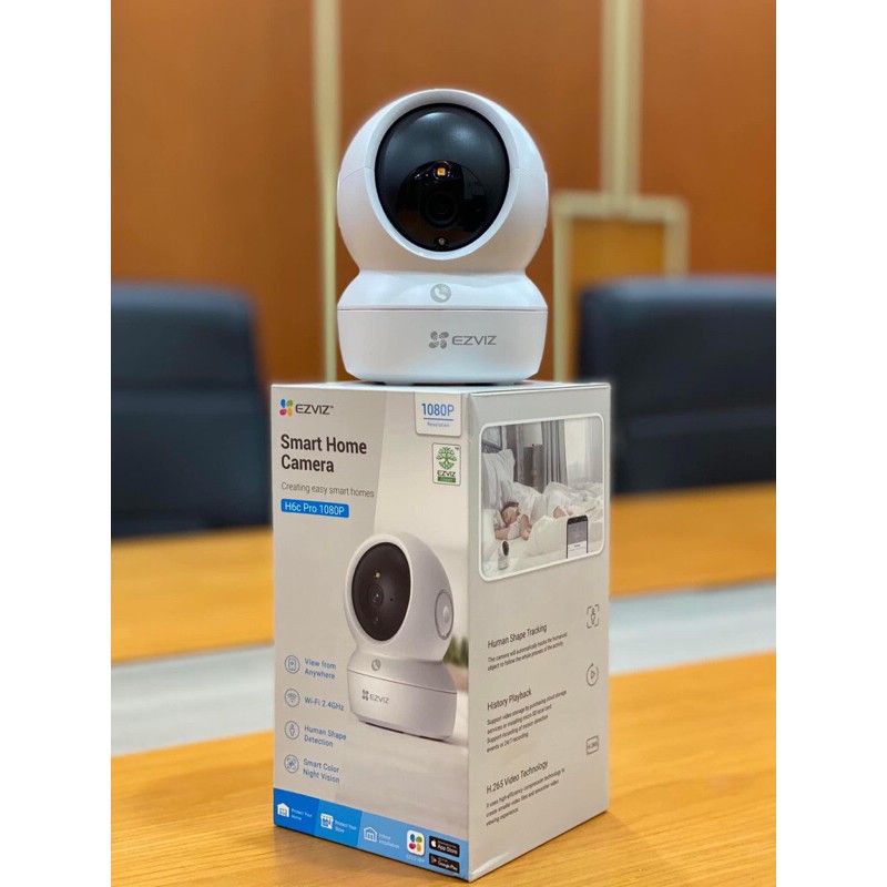 Camera Wifi EZVIZ C6N G1 5MP/C6N G1 3MP/C6N PRO 3MP, Xoay 360 Độ, Đàm Thoại 2 Chiều, Theo Dõi 2