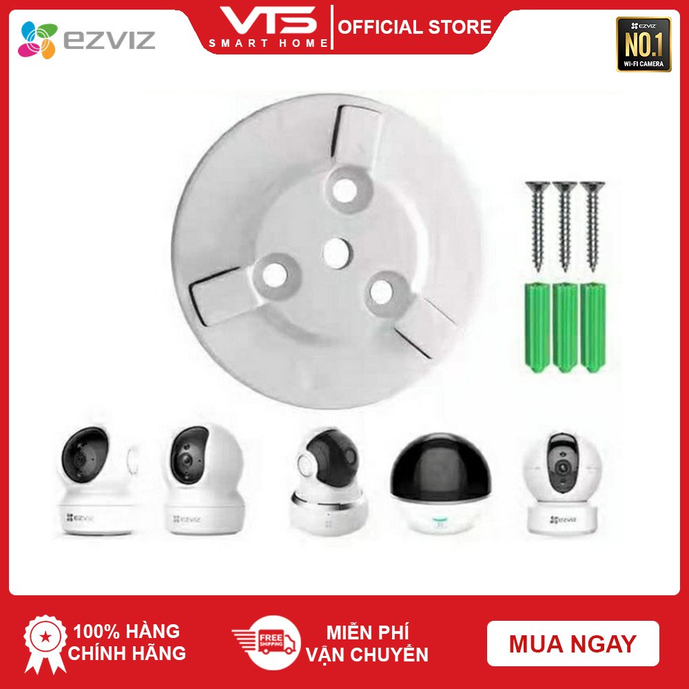Đế Gài Camera EZVIZ C6N, H6C, H6, TY1,TY2, H6C Pro, C6CN, E6, C6W Nhựa Tốt - VTS Việt Nam 3
