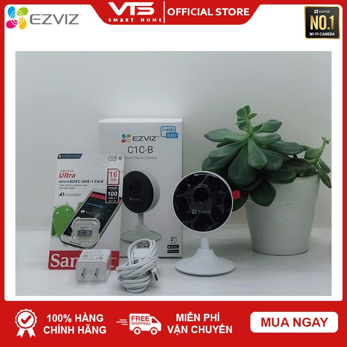 Camera Wifi EZVIZ C1C-B 2.0MP - Góc Rộng, Đế Nam Châm, Đàm Thoại 2 Chiều - VTS Việt Nam 11