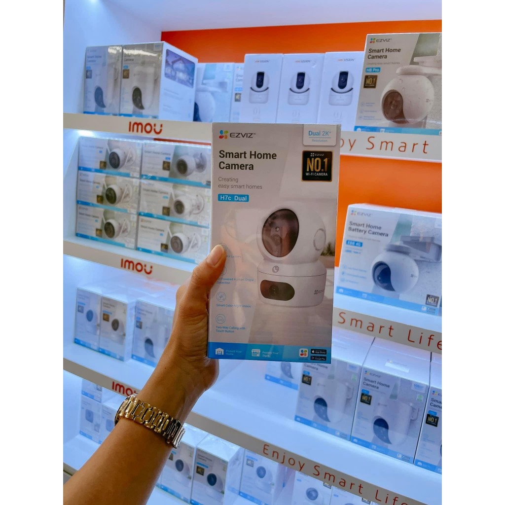 Camera Wifi EZVIZ 2 Mắt H7C Dual (4MP + 4MP), Xoay 360 Độ, Đàm Thoại 2 Chiều, Theo Dõi Chuyển Động 2