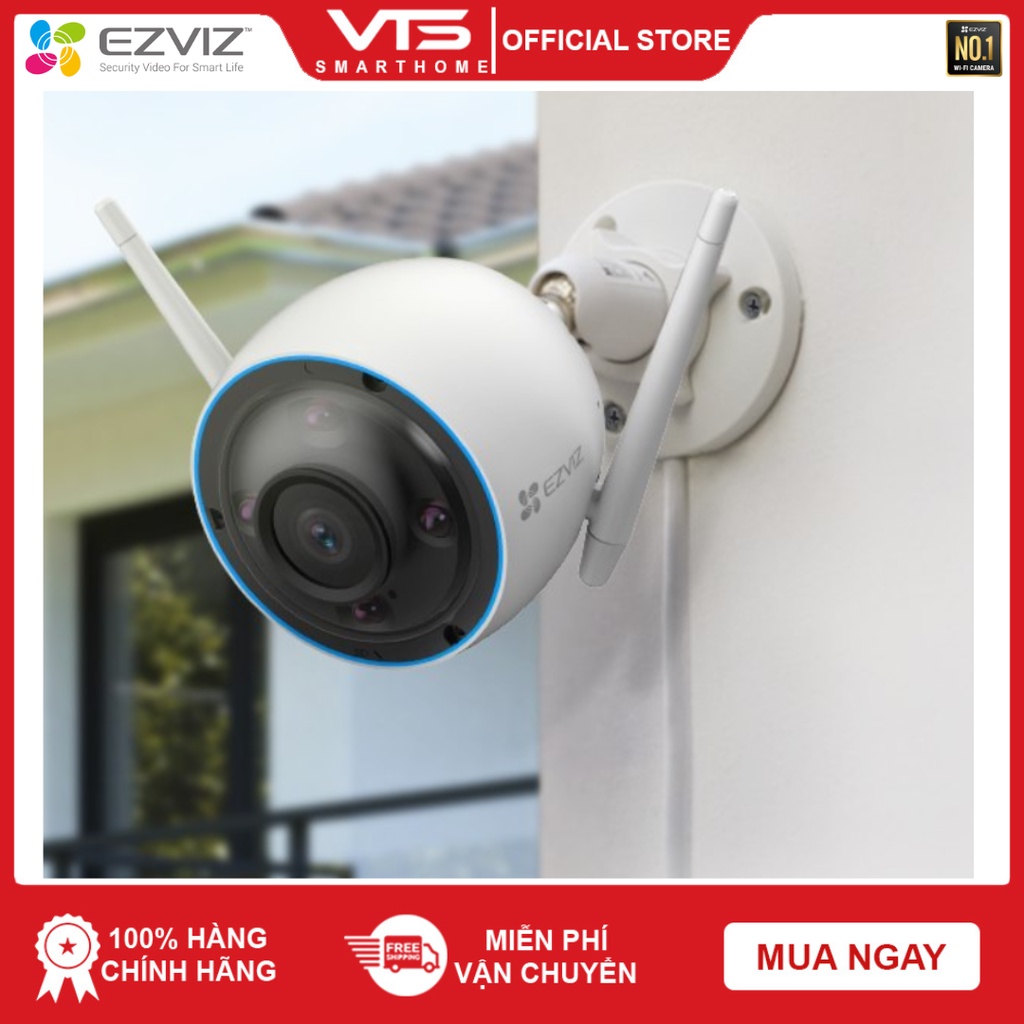 Camera Wifi EZVIZ H3 2K 3MP, Đàm Thoại 2 Chiều, Chuẩn H.265, Ai Thông Minh - VTS Việt Nam 10