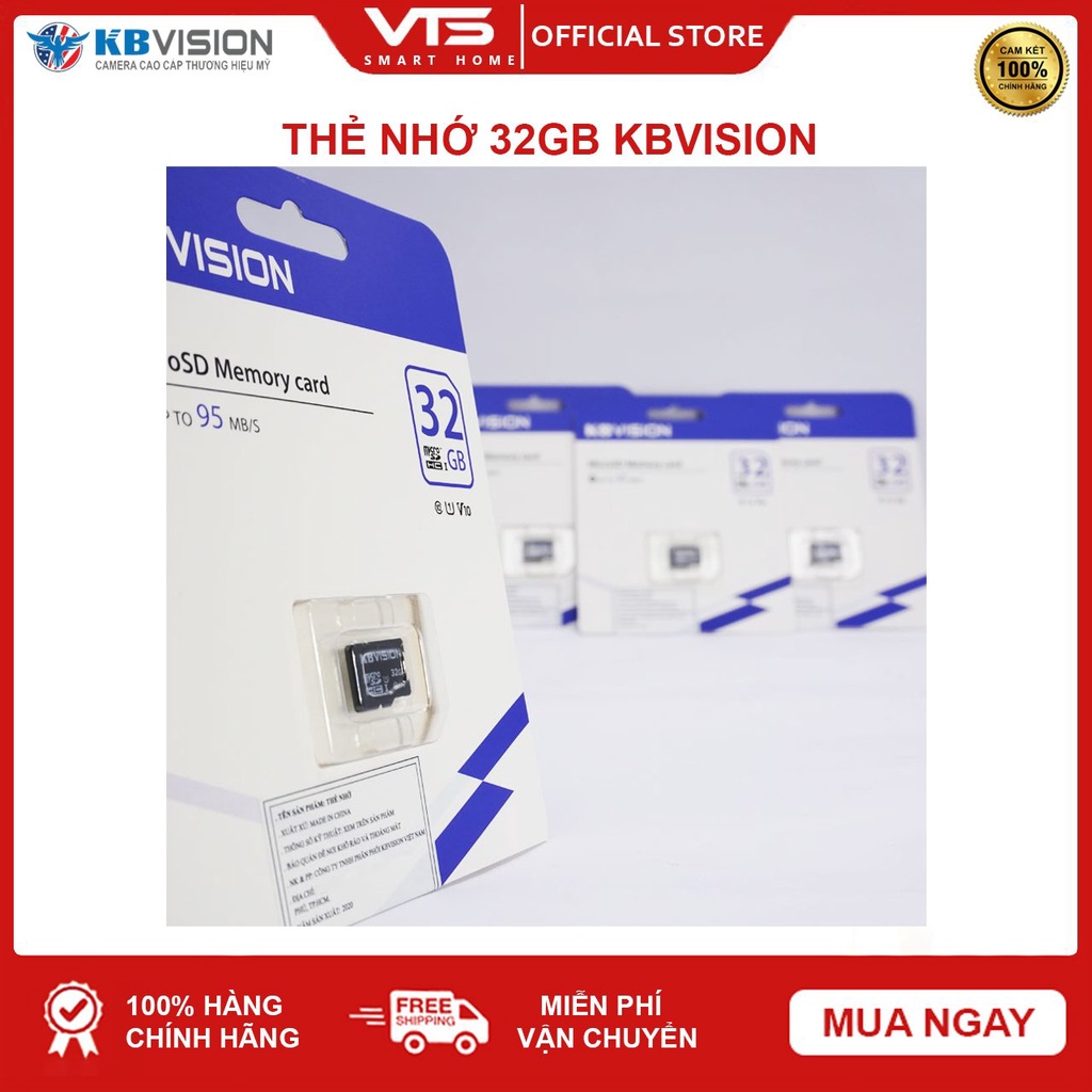 Thẻ Nhớ KABEVISION 32GB/64GB/128GB MicroSD Ultra Class 10, Chuyên Dụng Cho Camera - VTS Việt Nam 6