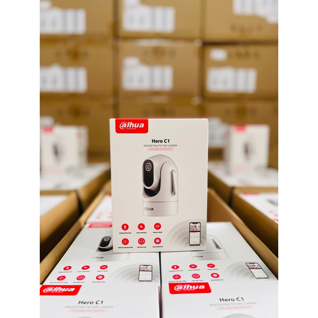 Camera Wifi DAHUA HERO C1 H2C 2MP/H4C 4MP Xoay 360 Độ, Đàm Thoại 2 Chiều, Auto Register 4