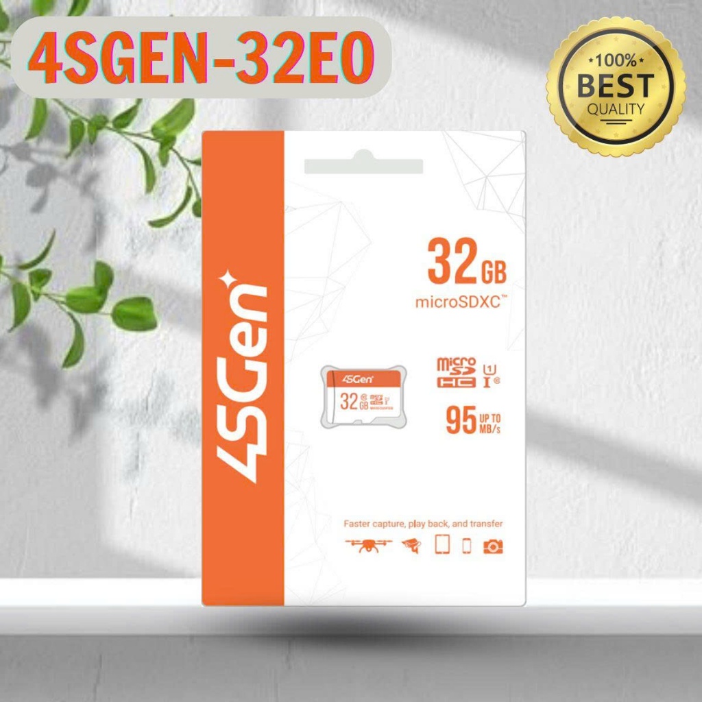 Thẻ Nhớ Micro SD 4SGEN 32GB/64GB/128GB – Tốc Độ Cao, Chuyên Dùng Camera, Hàng Chính Hãng 3
