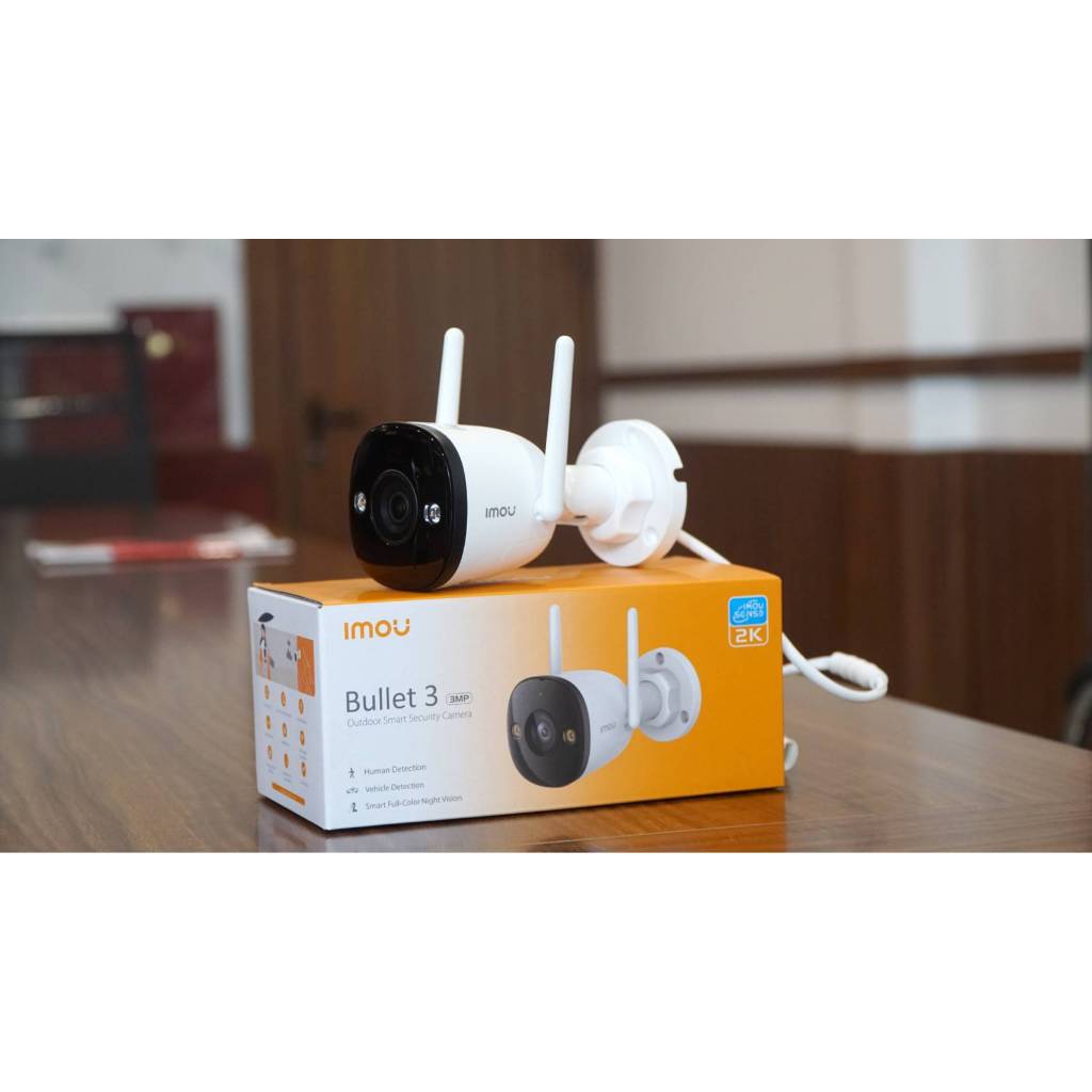 Camera Wifi IMOU Bullet 3 S3EP 3MP/5MP Kim Loại, Đàm Thoại 2 Chiều, Có Màu Ban Đêm, Báo Động 8