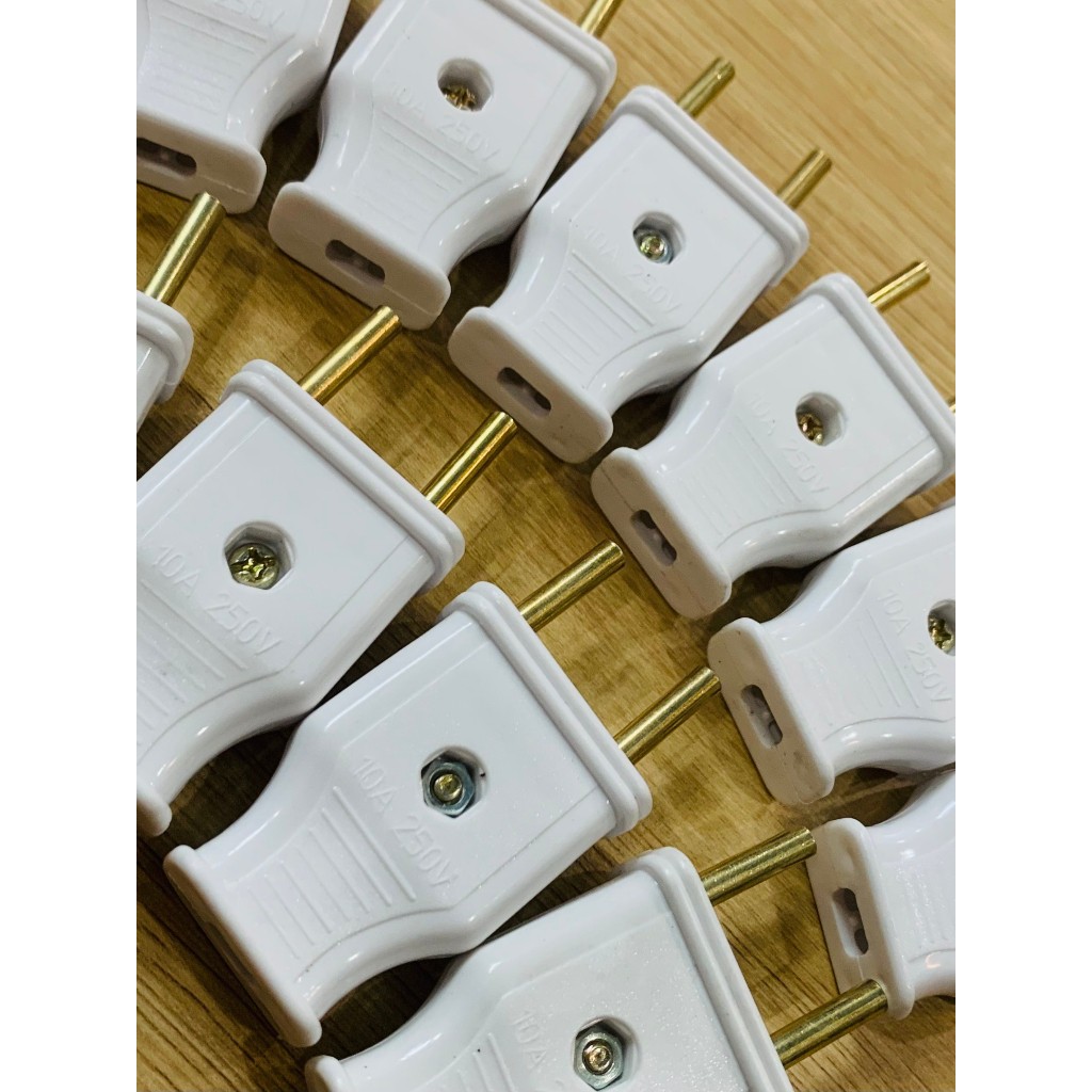 Phích Cắm Âm Lắp Camera Có Dây Nối - Phích Cắm Dương Lắp Camera, Cơ Điện - Chất Liệu Nhựa ABS - VTS 8