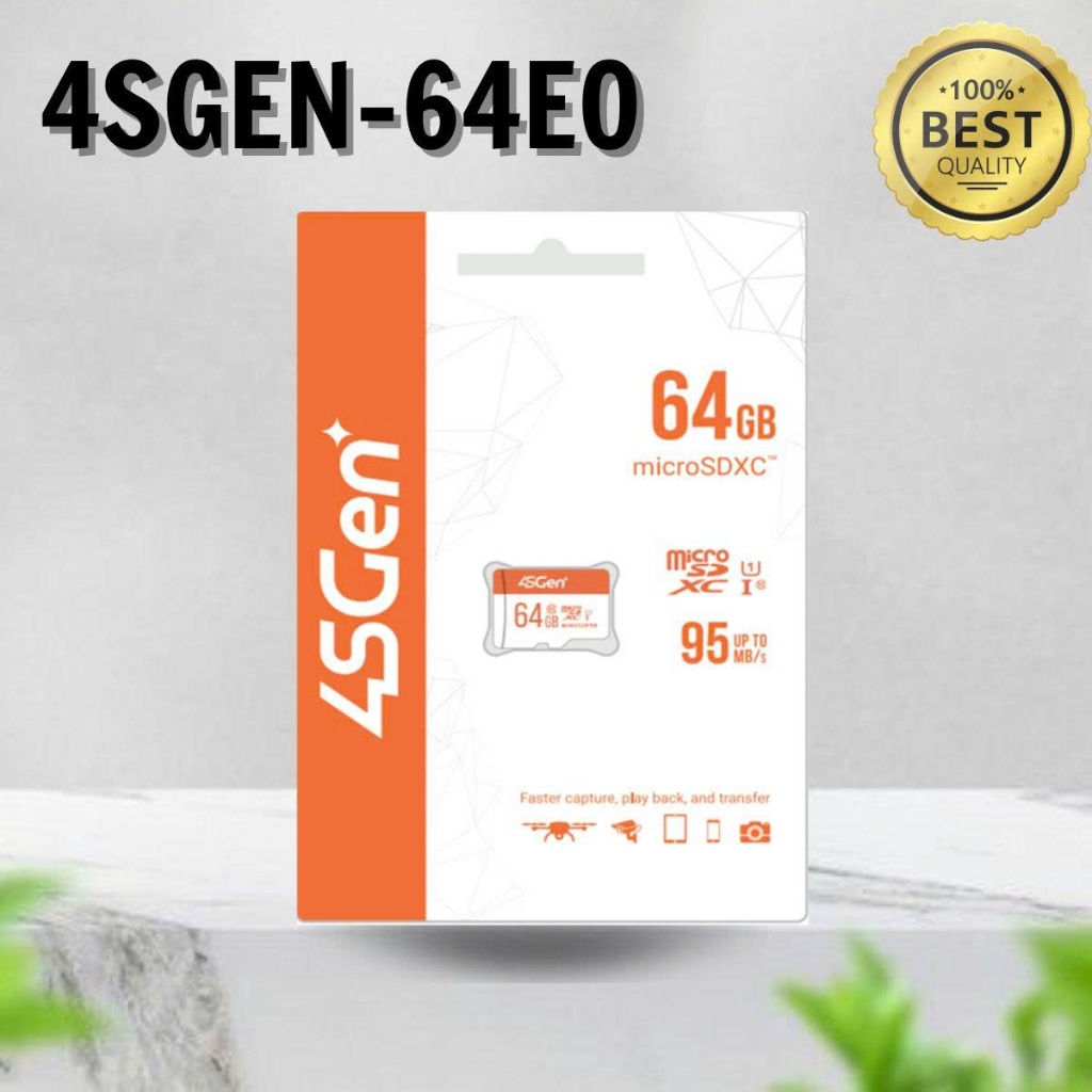 Thẻ Nhớ Micro SD 4SGEN 32GB/64GB/128GB – Tốc Độ Cao, Chuyên Dùng Camera, Hàng Chính Hãng 4