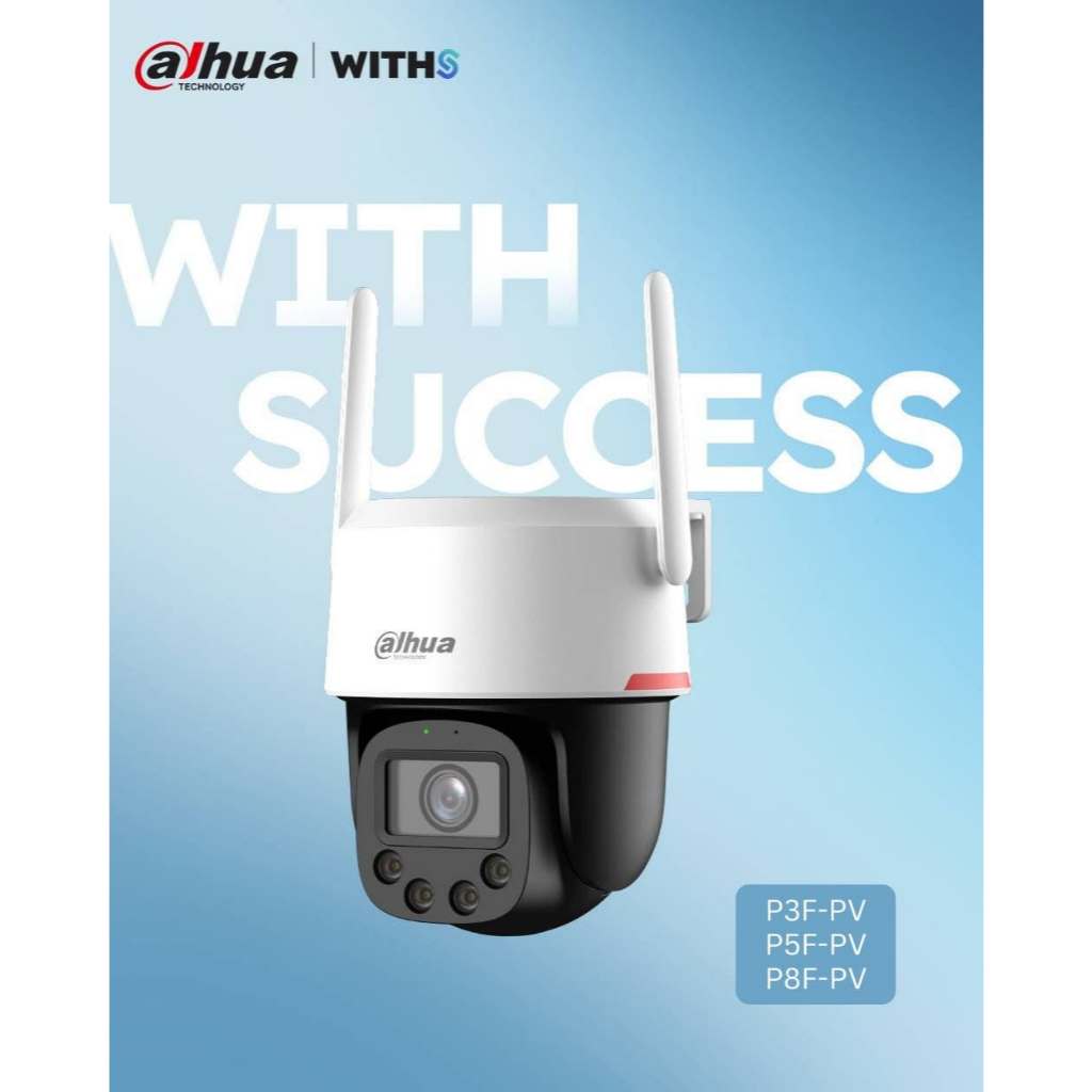 Camera Wifi DAHUA WizColor P3F-PV/P5F-PV/P8F-PV, Có Màu Ban Đêm, Xoay 360 Độ, Đàm Thoại 2 Chiều 5