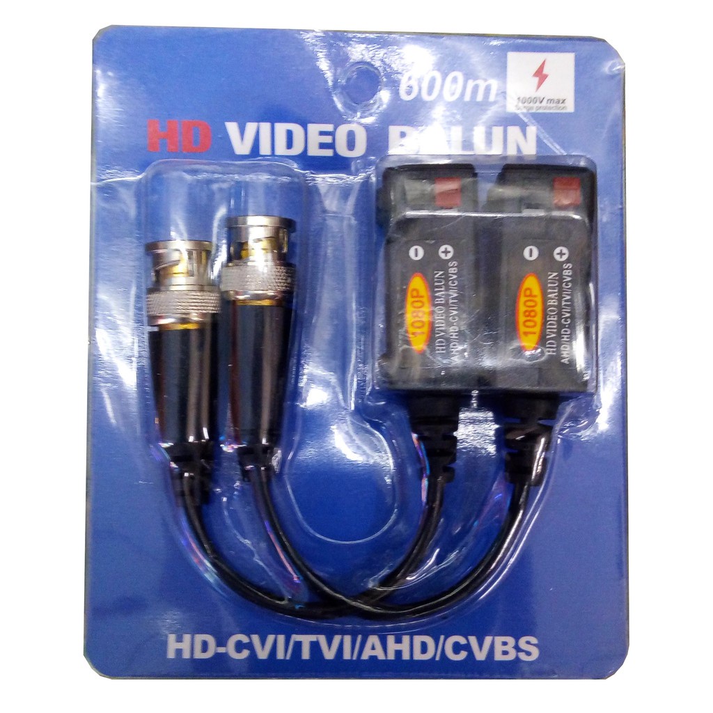 Bộ Jack Balun Chuyển Đổi Tín Hiệu Camera Loại Tốt (1080P) - CVI/TVI/AHD/CVBS - VTS Smarthome 2
