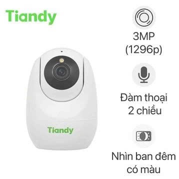 Camera Wifi TIANDY TC-H322N/TC-H332N 3MP/TC-H342N 4MP - Đàm Thoại 2 Chiều, Xoay 360 Độ, Theo Dõi 6