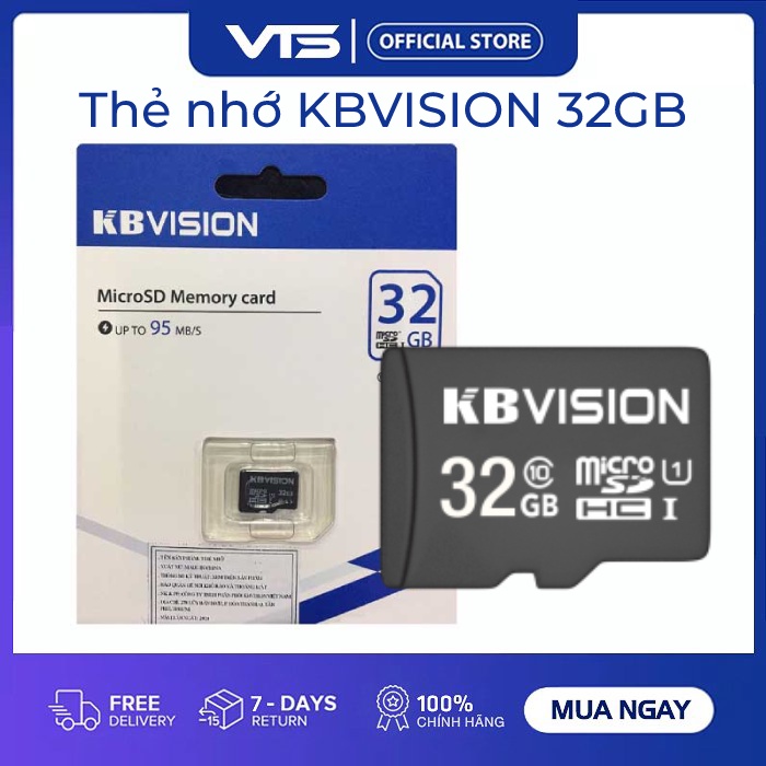 Thẻ Nhớ KABEVISION 32GB/64GB/128GB MicroSD Ultra Class 10, Chuyên Dụng Cho Camera - VTS Việt Nam 9