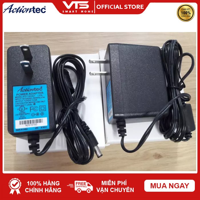 Nguồn 12V - 2A/12V - 2.5A Actiontec - Nguồn Adapter Chuyên Dùng Cho Camera - VTS Việt Nam 7