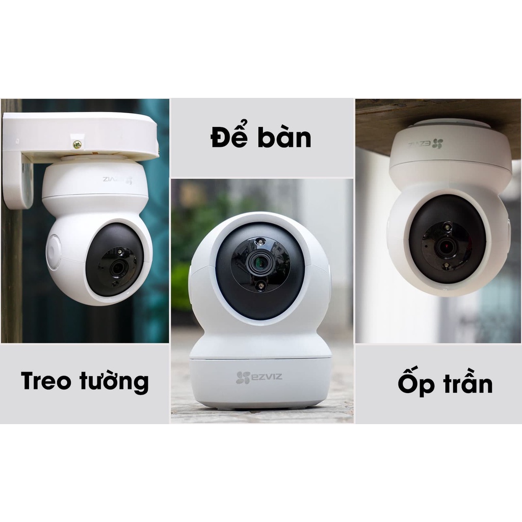 Camera Wifi EZVIZ H6C G1 3K 5MP/H6C PRO 3MP, Xoay 360 độ, Đàm Thoại 2 Chiều, Theo Dõi Chuyển Động 8