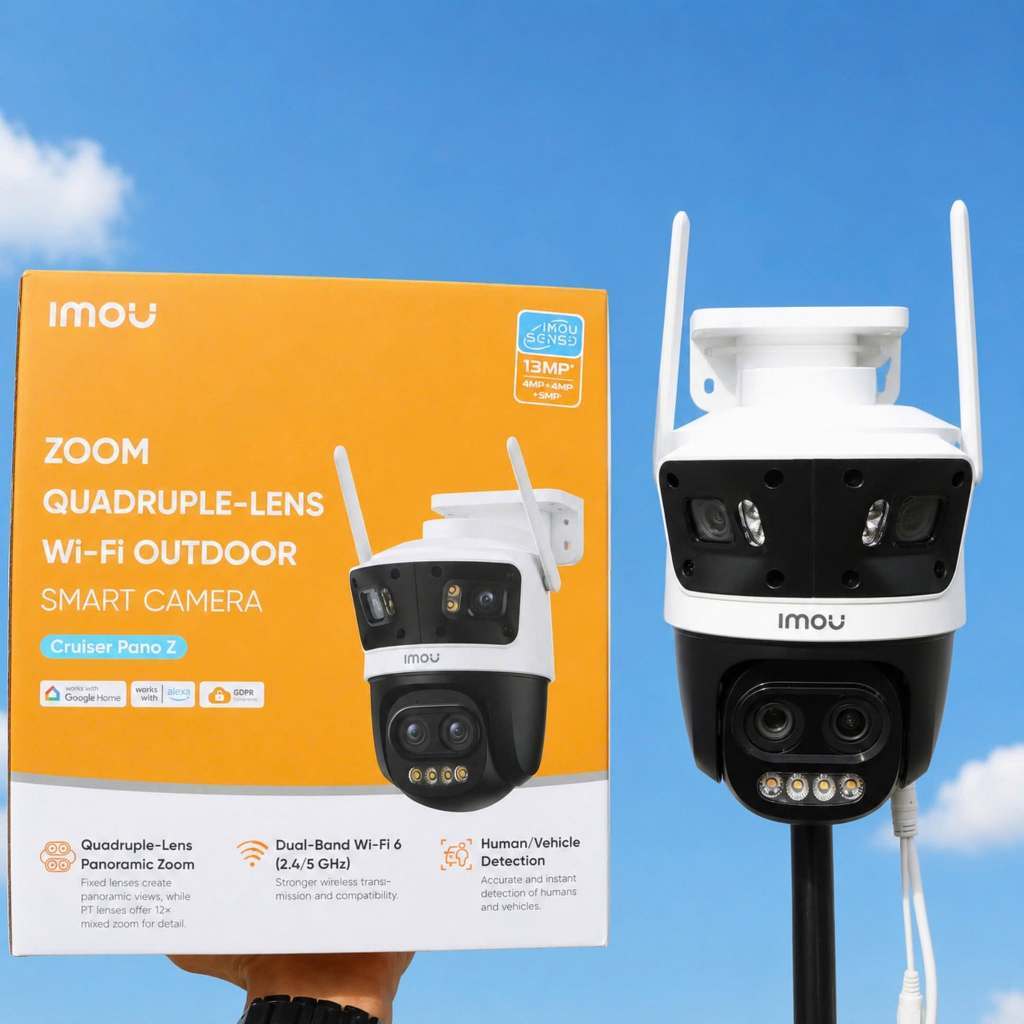 Camera Wifi IMOU Cruiser Pano Z S76DP-13M0N 13MP, Zoom 12x, Wifi 6, IMOU SENSE, AI Thông Minh 5
