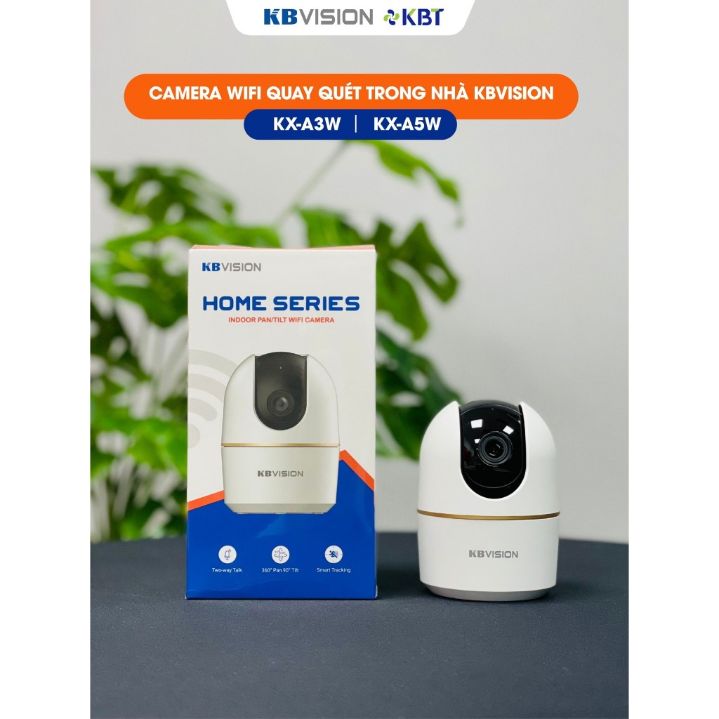 Camera Wifi KBVISION A3W 3MP/A5W 5MP - Xoay 360 Độ, Đàm Thoại 2 Chiều, Theo Dõi Chuyển Động 6