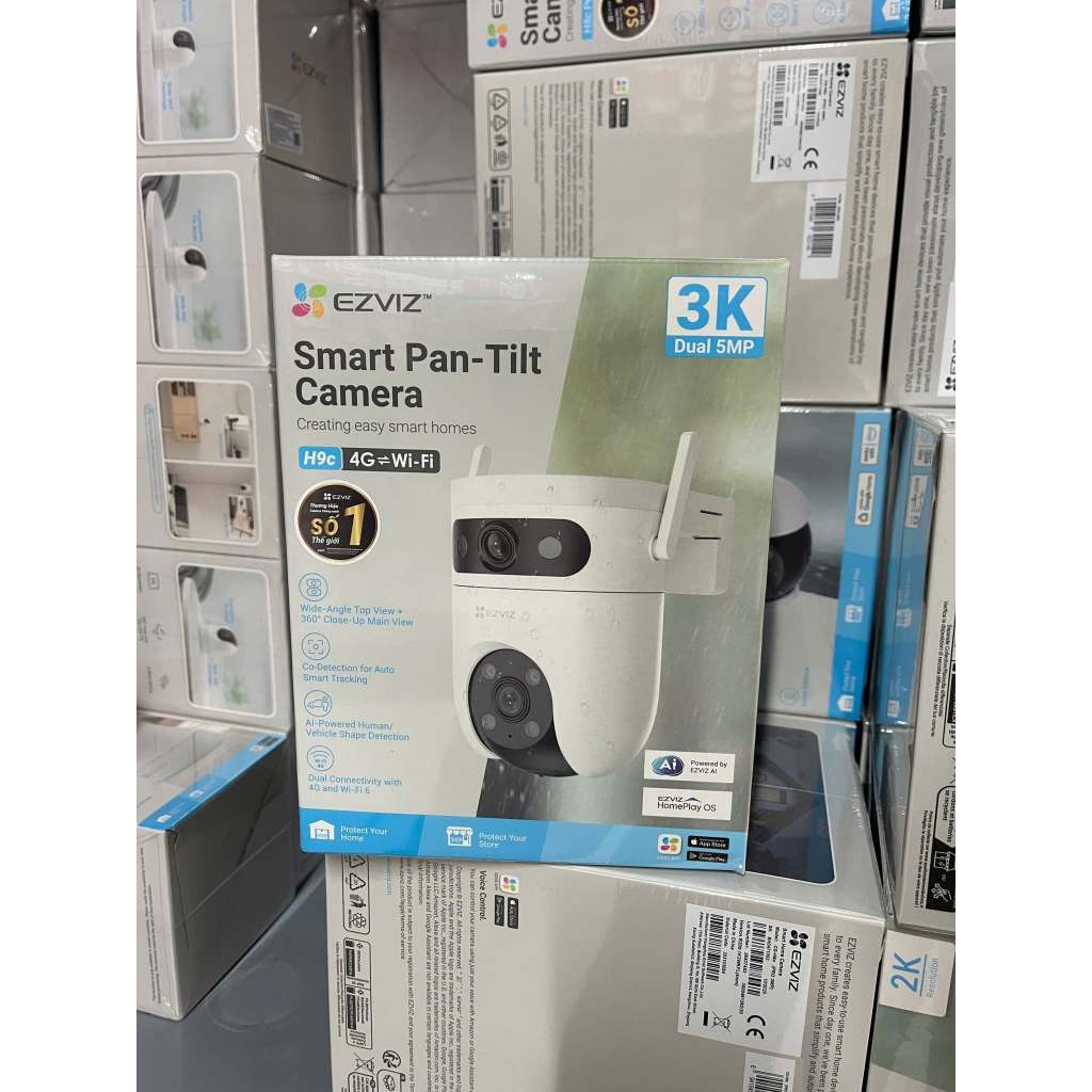 Camera Wifi EZVIZ C3TN 2K 3MP Full Color, Âm Thanh 2 Chiều, (Bảng Nâng Cấp C3N) - VTS Smart 6