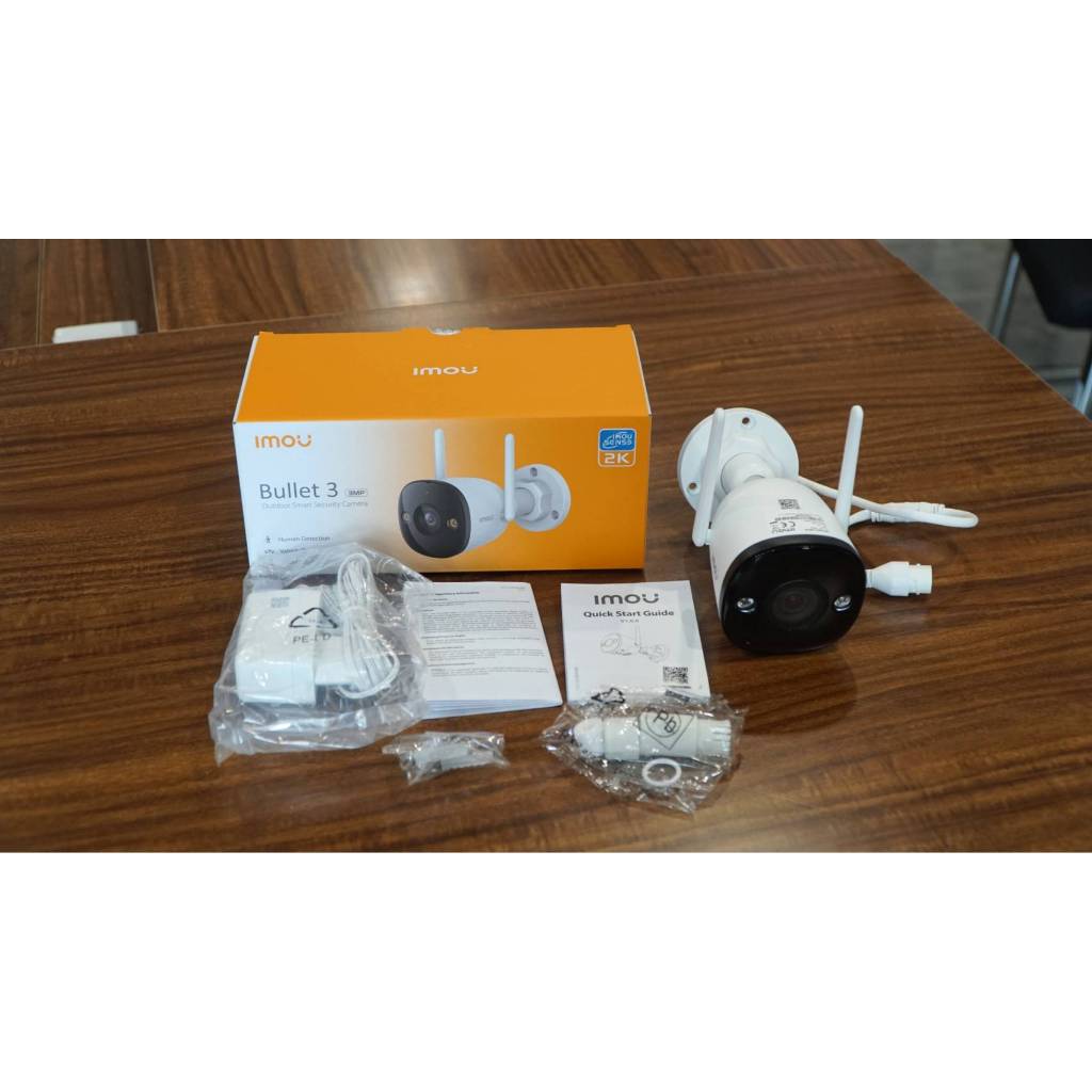 Camera Wifi IMOU Bullet 3 S3EP 3MP/5MP Kim Loại, Đàm Thoại 2 Chiều, Có Màu Ban Đêm, Báo Động 10