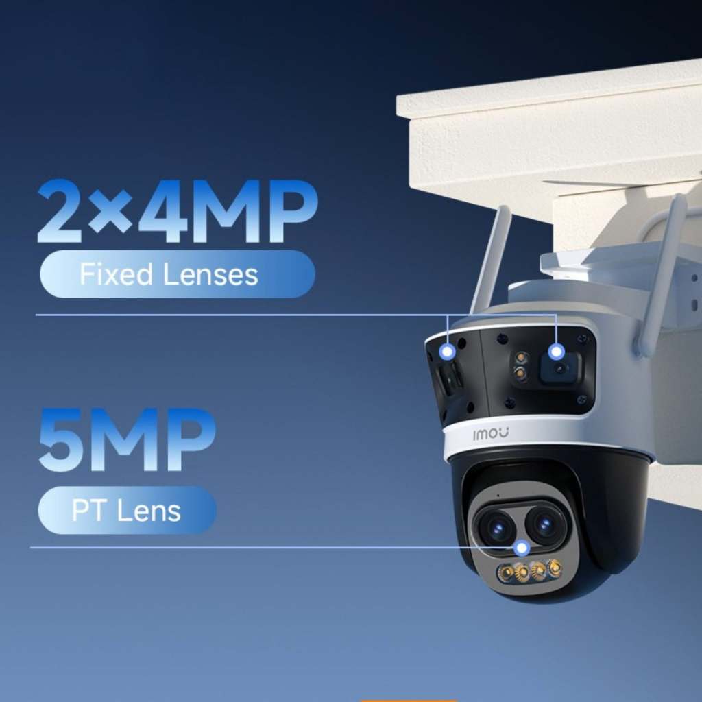 Camera Wifi IMOU Cruiser Triple S7UP-11M0WED/ Cruiser Pano Z S76DP-13M0N Full Color,Còi Đèn Báo Động 11