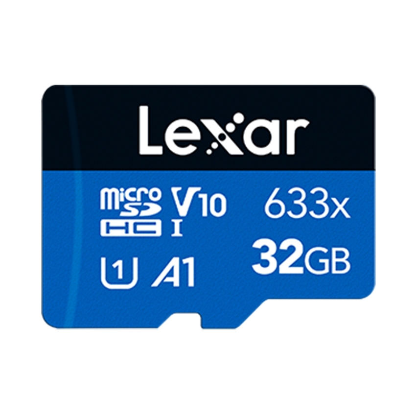 Thẻ Nhớ Micro SD LEXAR 32GB/64GB/128GB Chính Hãng, A1 Class 10, Chuyên Dùng Cho Camera, Máy Ảnh,..
