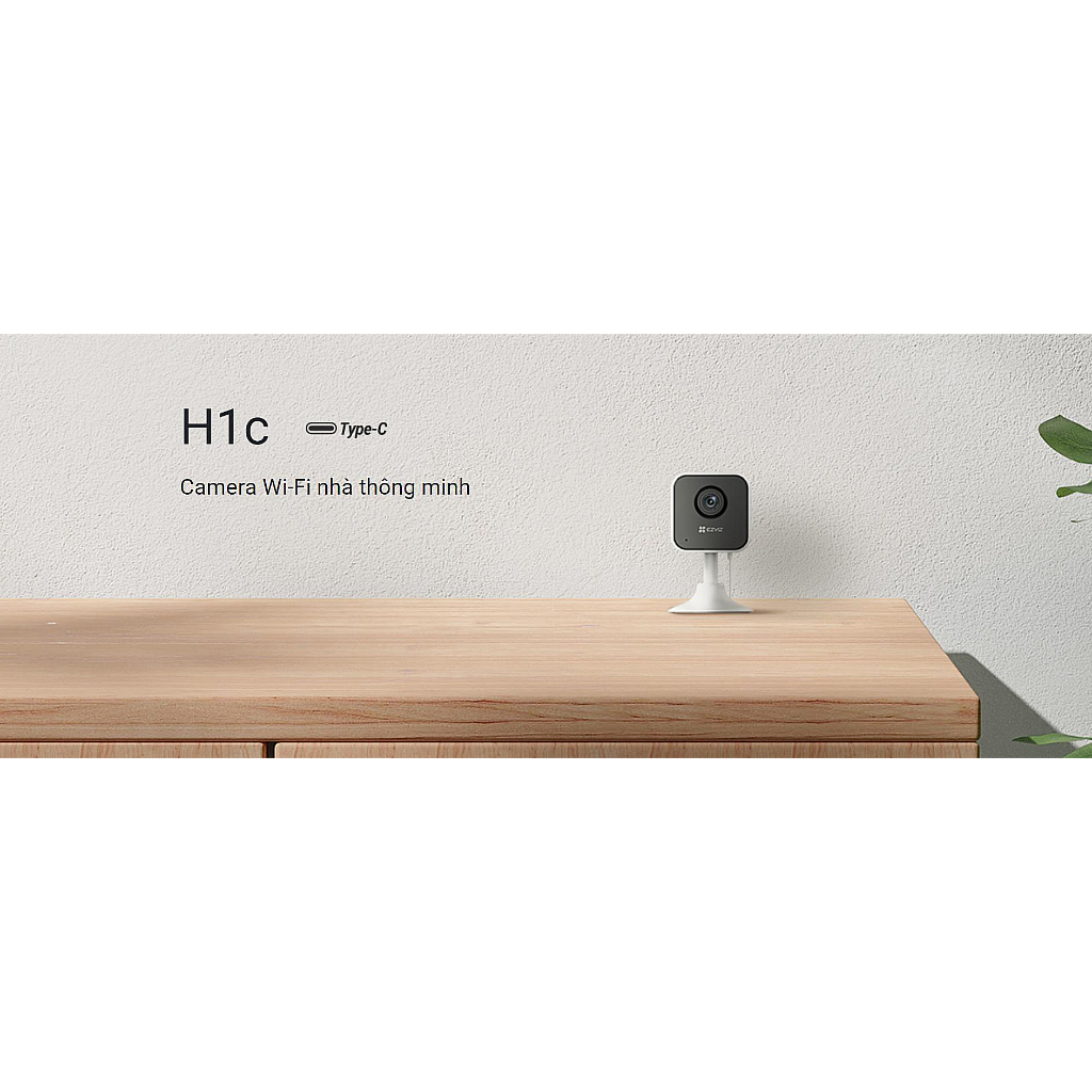 Camera Wifi EZVIZ H1C 2MP, Full HD 1080P, Góc Rộng 108 Độ, Đàm Thoại 2 Chiều, Báo Động