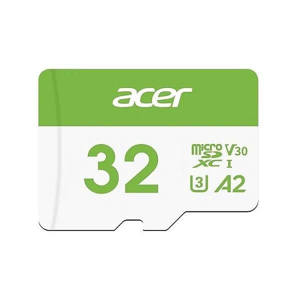 Thẻ Nhớ Micro SD ACER 32GB/64GB/128GB MSC100 UHS-I U3 V30 A1 – 100MB/s Chuyên Dùng Camera
