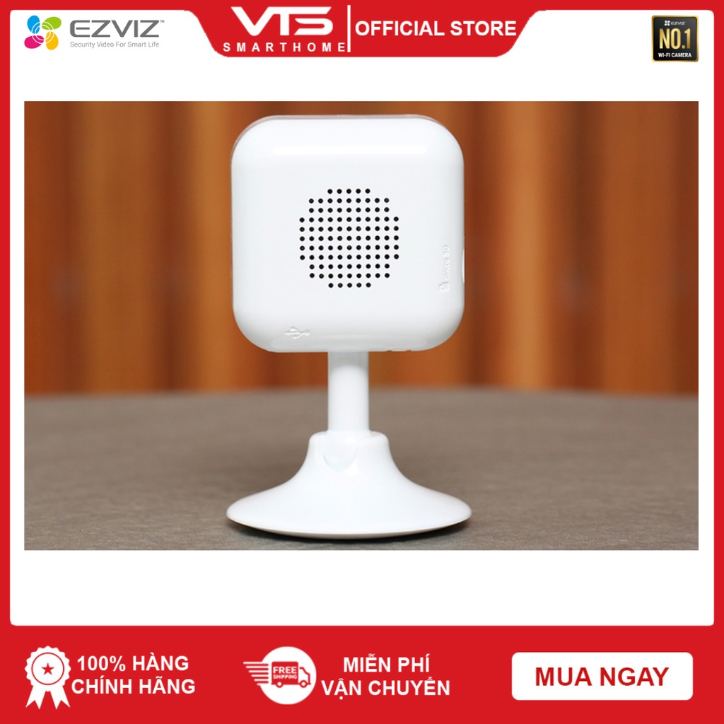 Camera Wifi EZVIZ H1C 2MP, Full HD 1080P, Góc Rộng 108 Độ, Đàm Thoại 2 Chiều, Báo Động 6