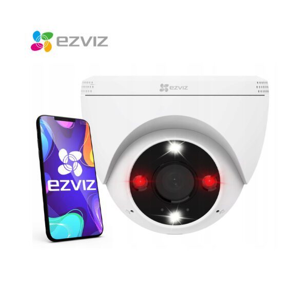 Camera Wifi EZVIZ Dome H4 3MP 2K, Đàm Thoại 2 Chiều, Có Màu Ban Đêm, Tích Hợp Còi Đèn Cảnh Báo 7