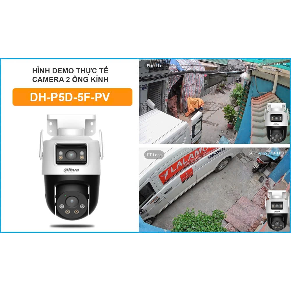 Camera Wifi 2 Mắt DAHUA Picoo Dual D1 P3D-3F-PV 6MP/P5D-5F-PV 10MP, Đàm Thoại 2 Chiều, Xoay 360 Độ 8