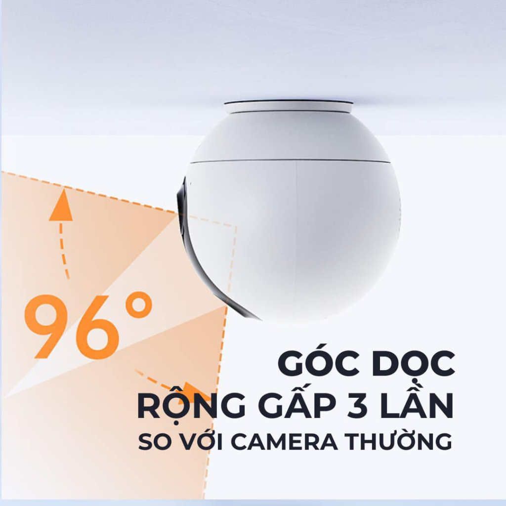 Camera Wifi EZVIZ C60P Dual 2K (3MP + 3MP) - Xoay 360 Độ, Đàm Thoại 2 Chiều, Theo Dõi Chuyển Động 5