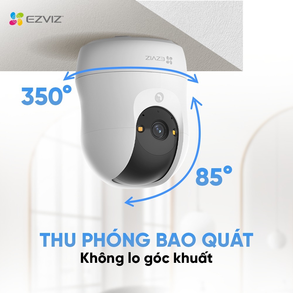 Camera Wifi EZVIZ C6N G1 5MP/H6C G1 5MP/C6N PRO 3MP/H6C PRO 3MP - Xoay 360 Độ, Đàm Thoại 2 Chiều 5