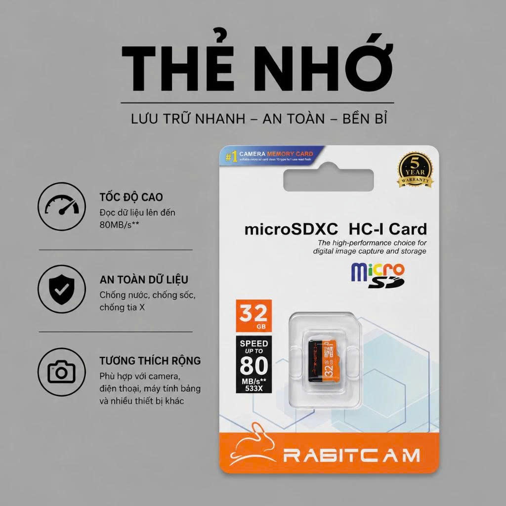 Thẻ nhớ Micro SD Mixie 64Gb 95MB/s U3, Chuyên dụng cho Camera Chính Hãng, Bảo Hành 3 Năm - VTS Store 3