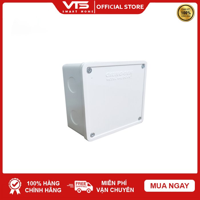 Hộp Kỹ Thuật 12x12 Bảo Vệ Nguồn Camera - Chất Liệu ABS Cao Cấp, Hộp Kỹ Thuật Chất Lượng - VTS VN 4