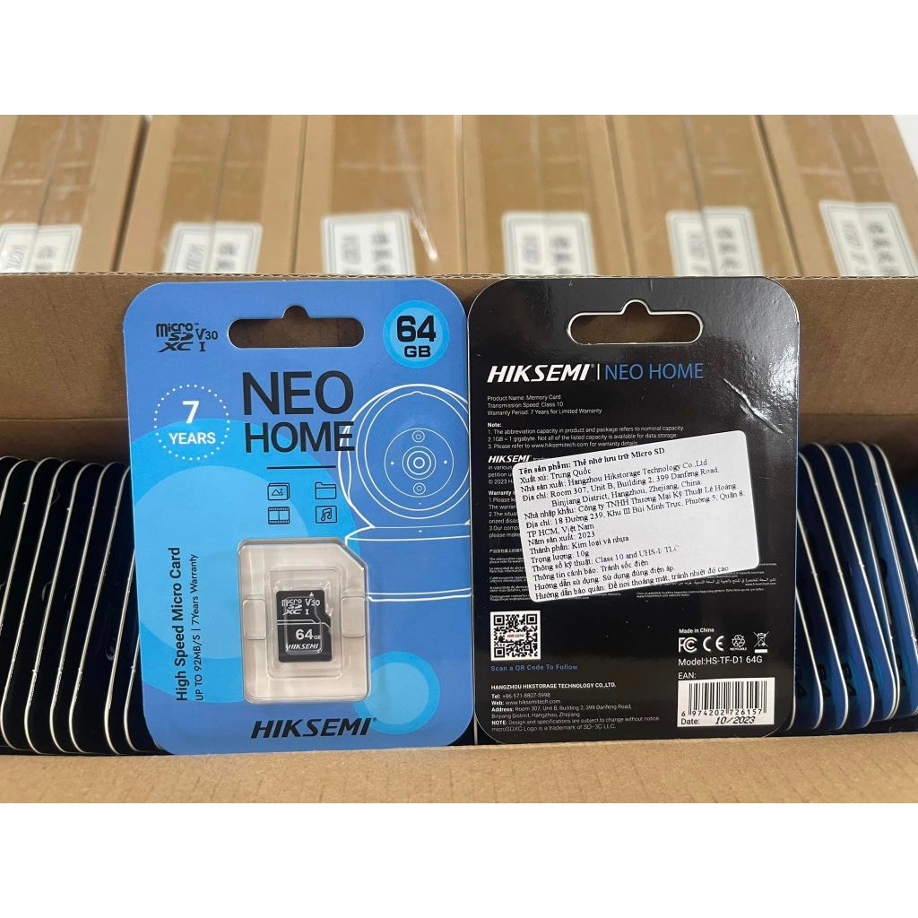 Thẻ Nhớ Micro SD 32GB HIKSEMI (HIKVISION) Class 10 Upto 92MB/S - Chuyên Dụng Cho Camera,... 4